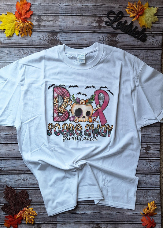 BOO Scare Away Breast Cancer T-Shirt