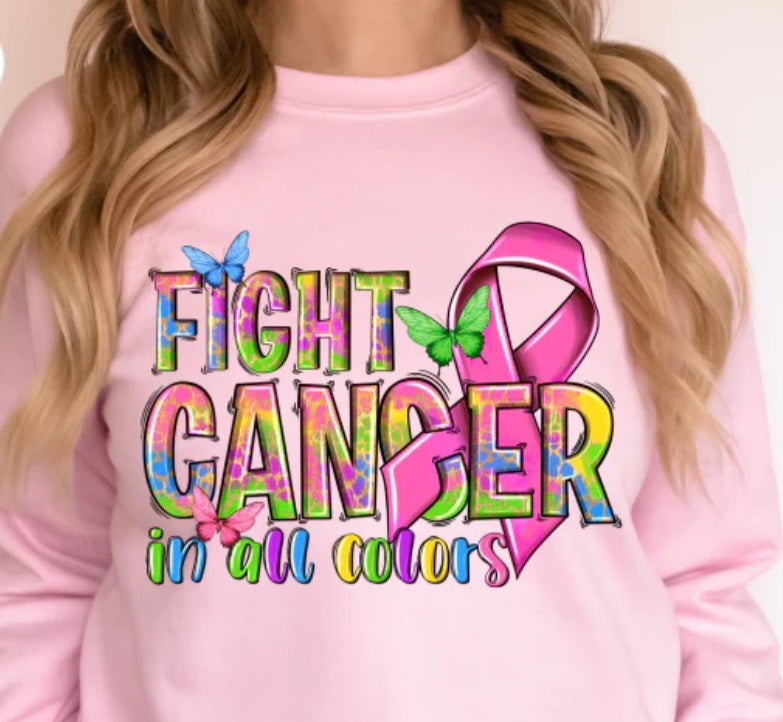 Fight Cancer in all Colors T-Shirt