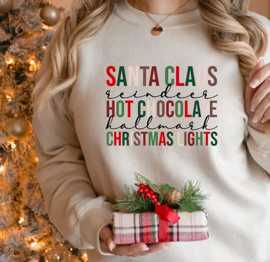 Santa Claus Hot Chocolate Sweatshirt